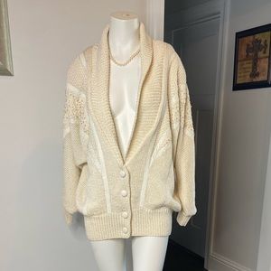 VINTAGE Nannell cardigan sweater